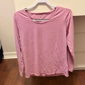 Ann Taylor Mauve Long Sleeve Top